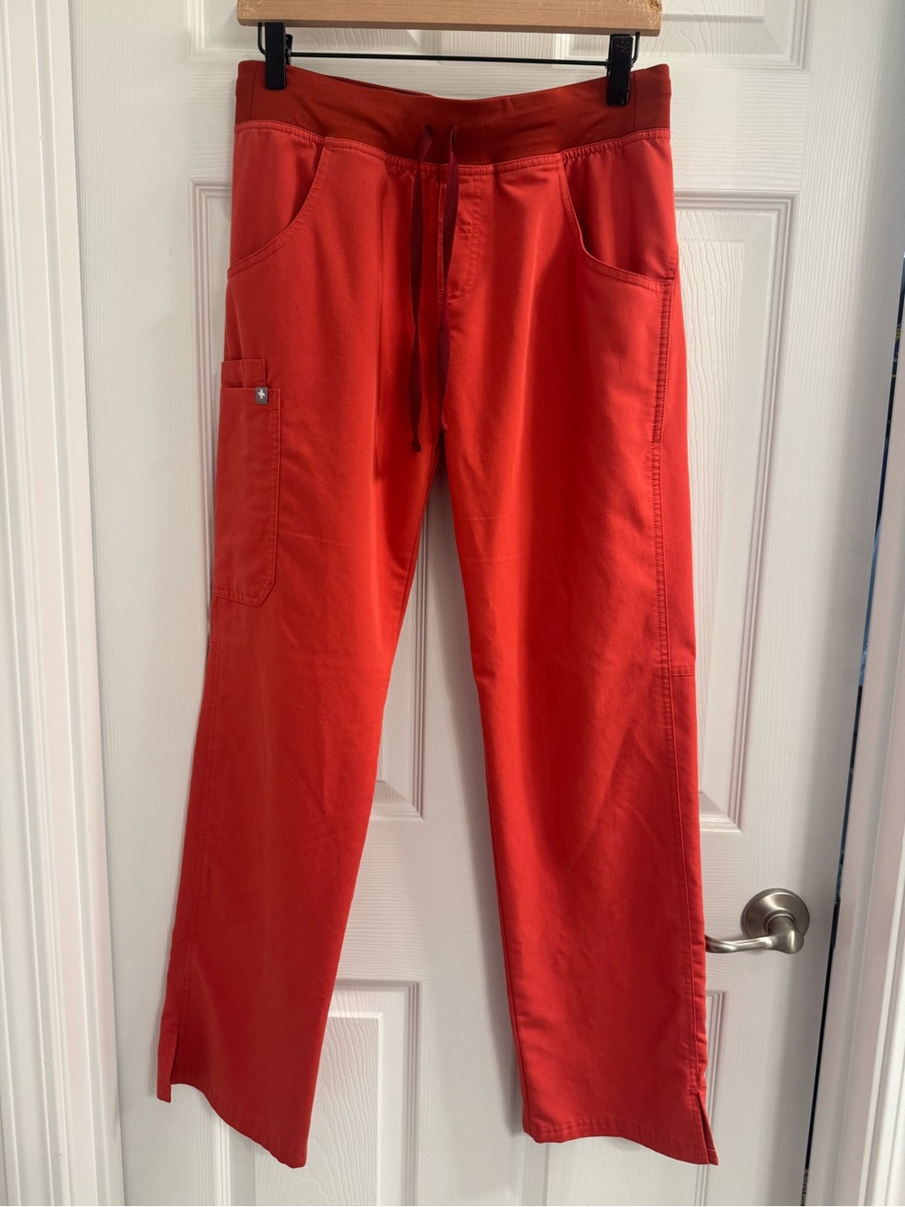 FIGS Women's Kade Scrub Pants - Fiery Coral